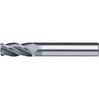 Solid carbide torus cutter 35°/38°, UT, 20mm, R=4mm, clear. Z=4 HA, Ultra MS