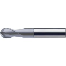 SC radius milling cutter 30° 10mm, clear. (stainless steel) Z=2 HA, Ultra MS