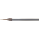 Solid carbide mini-end milling cutter 40° 0.8mm, Z=2 RockTec-65