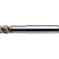 Solid carbide torus cutter 40° 5mm, R=0.3mm, Z=4 RockTec-65