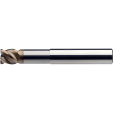 Цільний твердосплавний торовий різець 40° 8 мм, R=0,5 мм, Z=4 RockTec-65