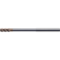 Цільний твердосплавний тороидальний різець 40° 12 мм, R=1,0 мм, Z=4 XL RockTec-65