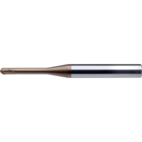 Solid carbide mini-radius milling cutter 30° 0.8mm, L2=7mm, Z=2 RockTec-65