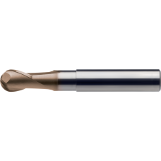 Solid carbide radius milling cutter 30° 20mm, Z=2 RockTec-65