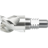 Solid carbide exchangeable head 45° W ZrN size 40 Ø16 3S. ZrN