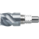 Solid carbide exchangeable head 45° NRf size 30 Ø12 4S. AlTiN