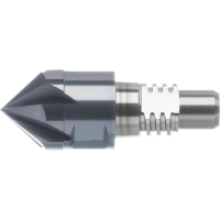 Solid carbide exchangeable head 0° deburring tool, size 50 Ø20 6S. TiAlN
