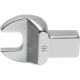 Open-end snap-in tool, Wr. width 10, spec. width 3.8 mm f. torque wrench 9x12 mm