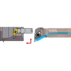 Цільний твердосплавний розточувальний оправка E08K SDUC-L-07 93°, DC..0702.., IC
