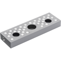 Clamping jaw with positioning pins for MM-G125, various Röhm BB125, Gressel BB125