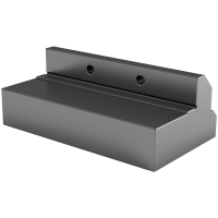 Поворотна щелепа з поворотною пластиною для великих заготовок