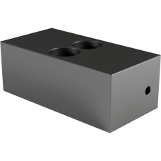 Standard jaw (soft) 120 mm wide, clamping width 120 mm