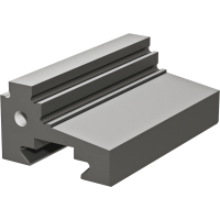 Ступінчаста щелепа, 70 мм, з твердосплавним покриттям, рухома