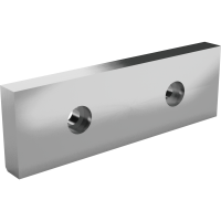 Soft jaw with grinding allowance