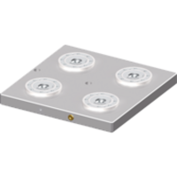 Багатозатискна станція, гідравлічна, 4-місна, тип K20, крок 200 мм