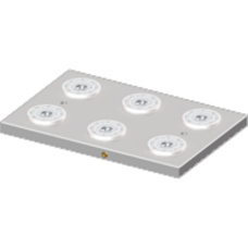 Багатозатискна станція, 6-місна, тип K20, крок 200 мм