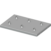 Interchangeable pallet, 6-place type K20.2 pitch 200mm