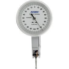 Важільний індикатор годинникового типу 0,2 мм (0,001 мм) шкала 0-100-0, зовнішнє кільце 40 мм