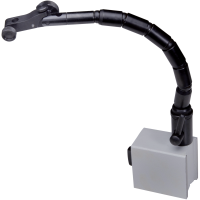 Магнітна вимірювальна стійка з магнітною основою, гнучкою колоною + точне регулювання. В=380 мм