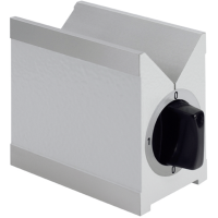 Магнітний вимірювальний + затискний V-подібний блок ДхШхВ=100x70x96 мм для заготовки 6-70 мм, загартована.