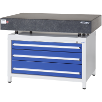 Вимірювальна та інспекційна плита DIN876/0, 1000x630x100 мм з нижньою шафою