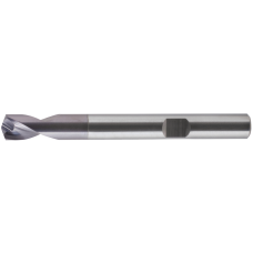 NC spotting drill, solid carbide 142° 20 mm TiAlN, HB shank