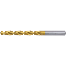 Twist drill HSS-E 5xD DIN338TLP 130° 1mm TiN ground