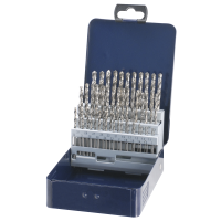 Свердло спіральне HSS 5xD DIN338N 118° 1-5.9 мм (50 предметів) шліфоване