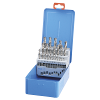 Twist drill HSS 5xD DIN338N 118° 1-10.5mm (24-piece) blank ground