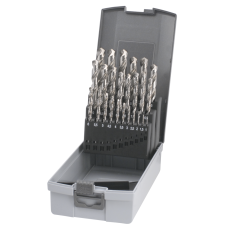 Twist drill HSS-E 5xD DIN338NV 130° 1-13mm (25-piece) blank ground