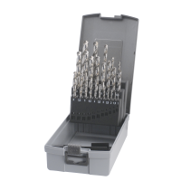 Свердло спіральне HSS-E 5xD DIN338NV 130° 1-10,5 мм (24 шт.) з нульовим шліфуванням