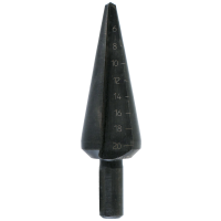Cone drill HSS No. 6 Ø4-30.5mm (steel/cast iron)
