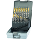 Twist drill STEP DRILL Set HSS TiN 1-10.0 mm