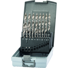 Twist drill STEP DRILL set HSS 1-10.0 mm