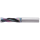 Flat drill, solid carbide 180° ADF-2D 9.9 mm