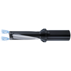 Solid indexable insert drill P3D 3xD 17 mm