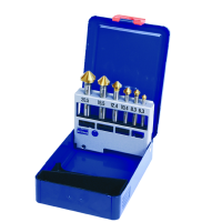 Зенкер для зняття задирок HSS DIN335C 90° (6 шт.) 6,3/8,3/10,4/12,4/16,5/20,5) TiN