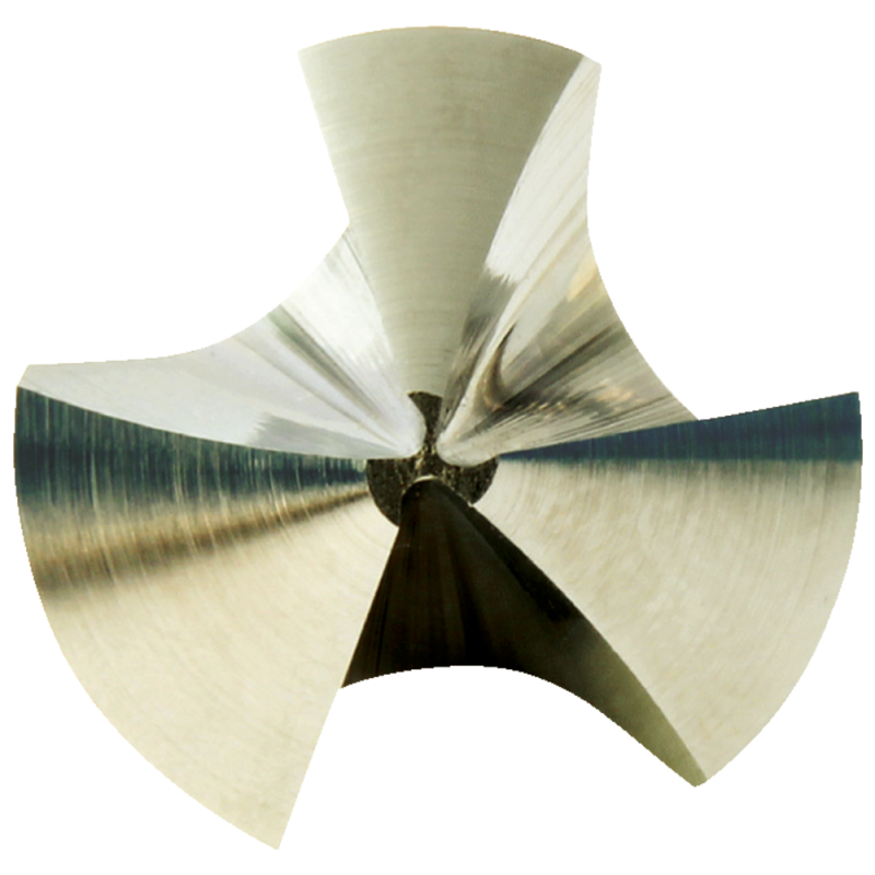 Countersink, solid carbide 90° 6.3 mm irregular pitch