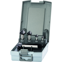 90° countersink set, 6.3-25.0 mm spiralled