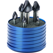60° countersink set, 6.3-20.5 mm spiralled