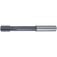 Solid carbide high-performance HPC reamer with IC 11 mm H7, blind hole TiAlN