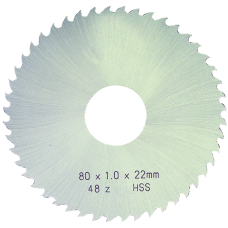 Metal circular saw blade HSS DIN1838B 50x0.5x13mm 48 ridges, coarse-toothed