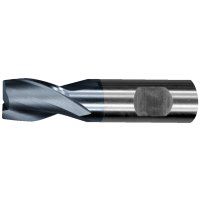 Пазовая фреза HSS-E DIN327D 2mm Z=2 short, AlCrN