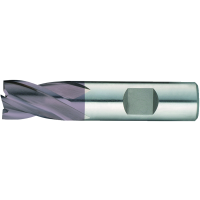 Кінцева фреза HSS-E DIN844N 3 мм Z=4 коротка, AlCrN