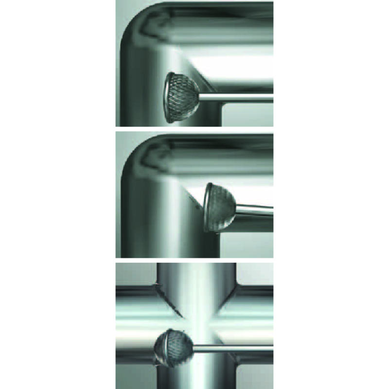 Напівсферичний інструмент для видалення задирок ORBITOOL®, 2,0 мм