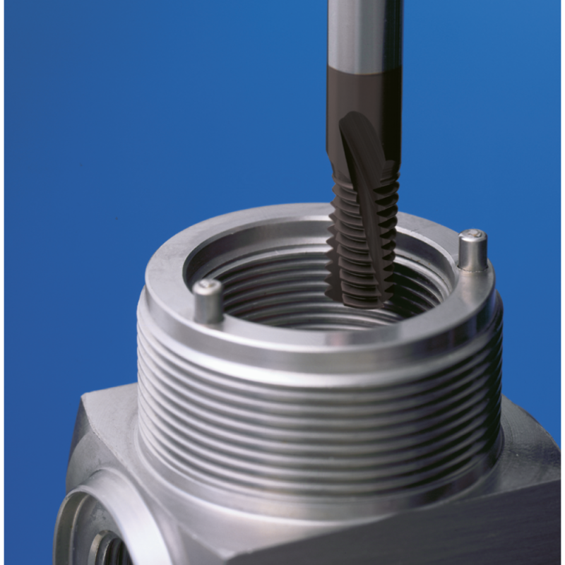 Solid carbide thread mill ISO 0.5 MTB06038C10 TiAlN