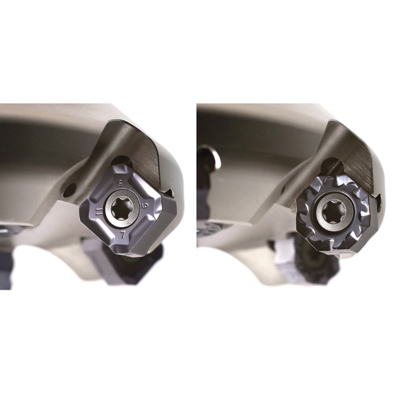 Face milling cutter 100x32mm, for 8 indexable inserts SN.X1206