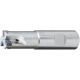 End milling cutter 89.5° 25x150mm, shank 20mm, for 4 x SPMT 0603
