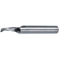 Single-blade end milling cutter 30° short HSS-E 3mm Z=1 HA