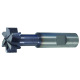 Solid carbide T-slot milling cutter DIN851NF 21x9mm Z=6 AlCrN